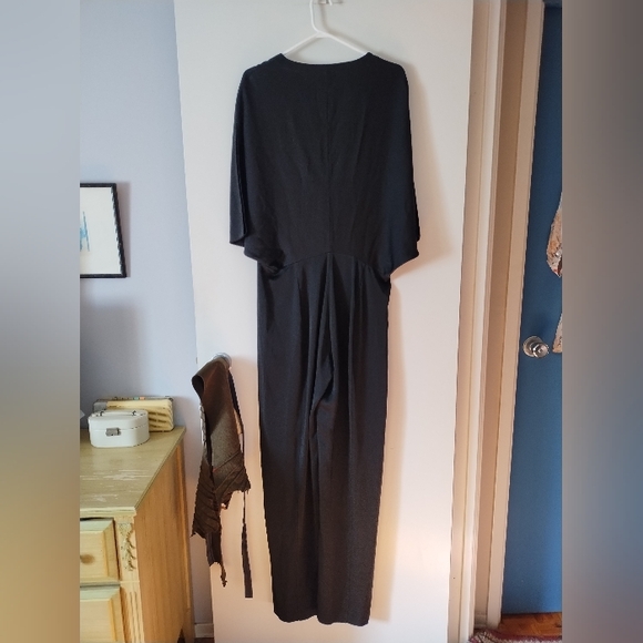 Zero + Maria Cornejo Black Crepe Jumpsuit M Last Chance - Picture 3 of 6